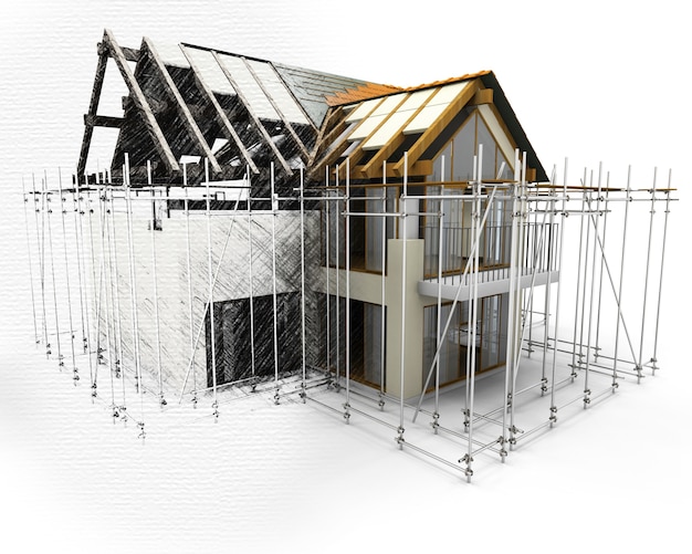 Diferențele dintre casele pe structură de beton